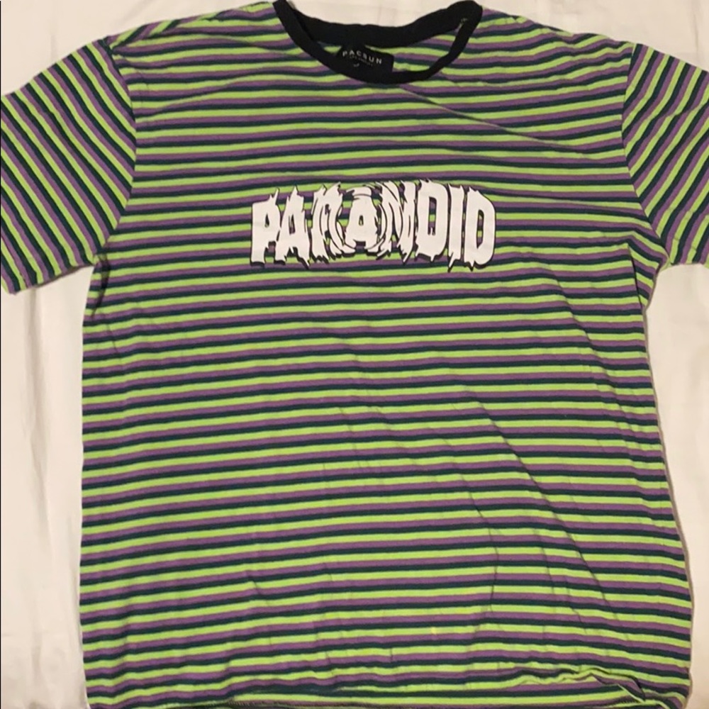 Paranoid shirt from pacsun